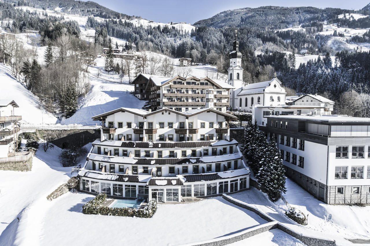 Ferienhotel Hoppet Hart im Zillertal Exterior foto